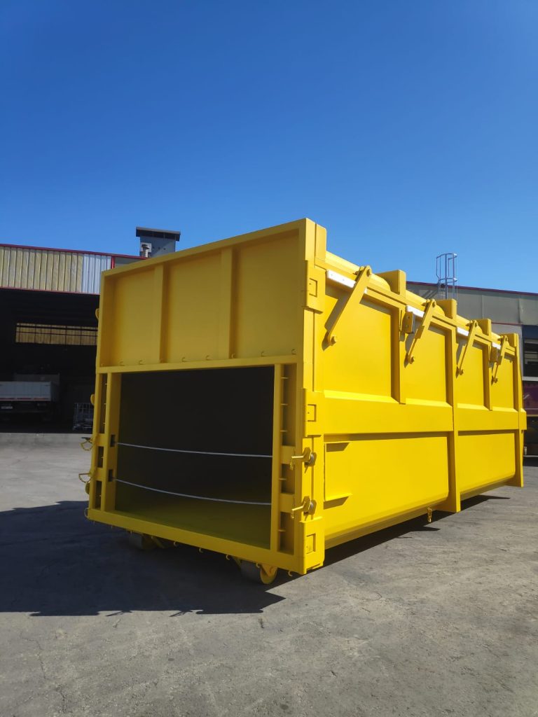 CAJA CERRADA COMPACTACION 32M3 TECHO FLOTANTE GANCHO MULTILIF CAYVOL